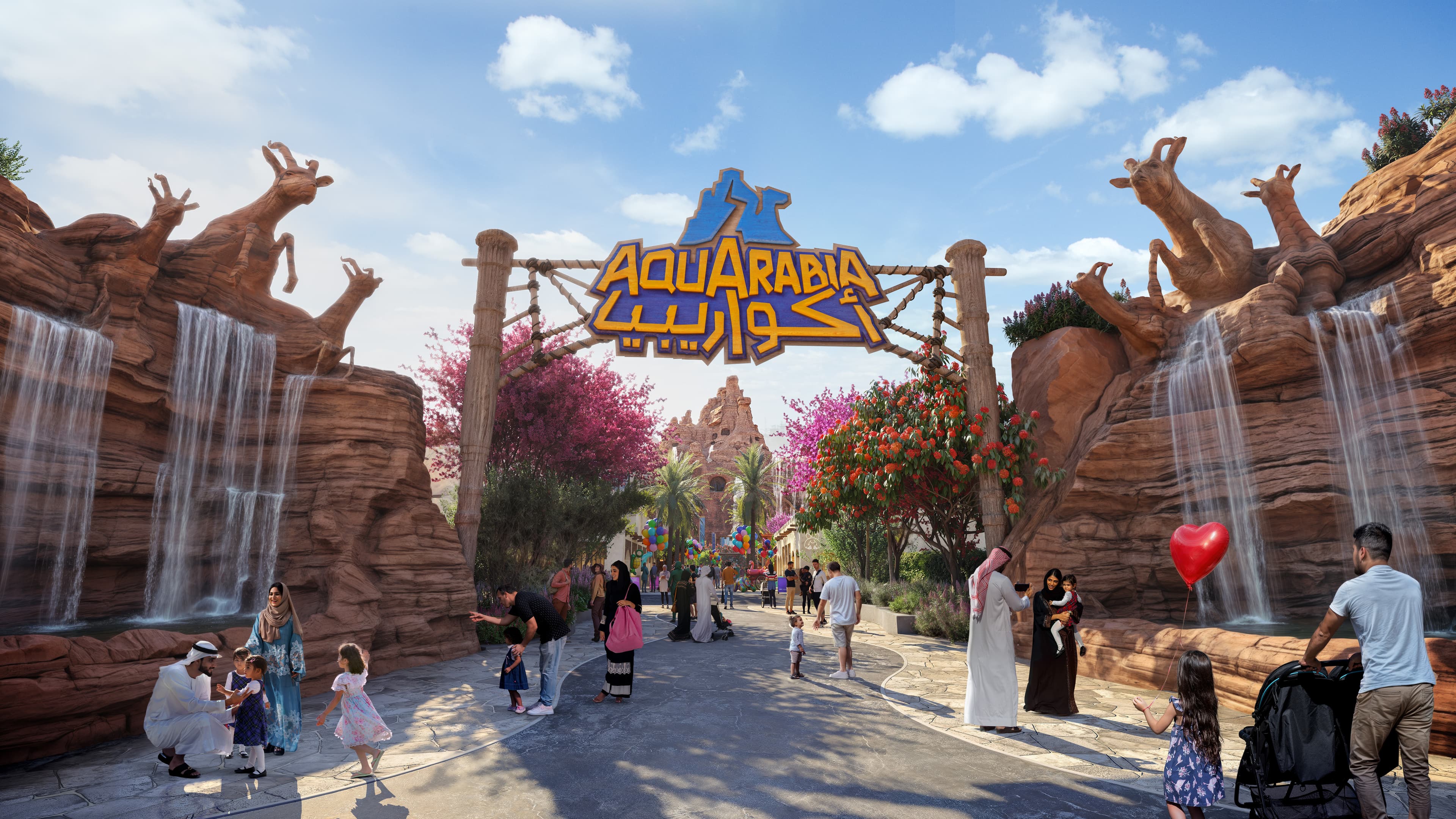 3晚四星级酒店住宿，以及两人份Aquariba水族馆和六旗乐园门票